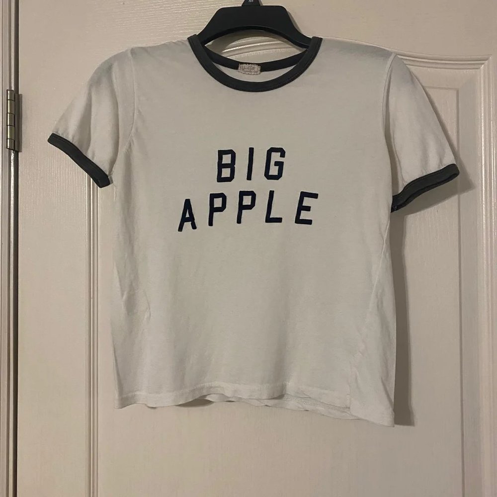 JOHN GALT BIG APPLE NYC RINGER BABY TEE